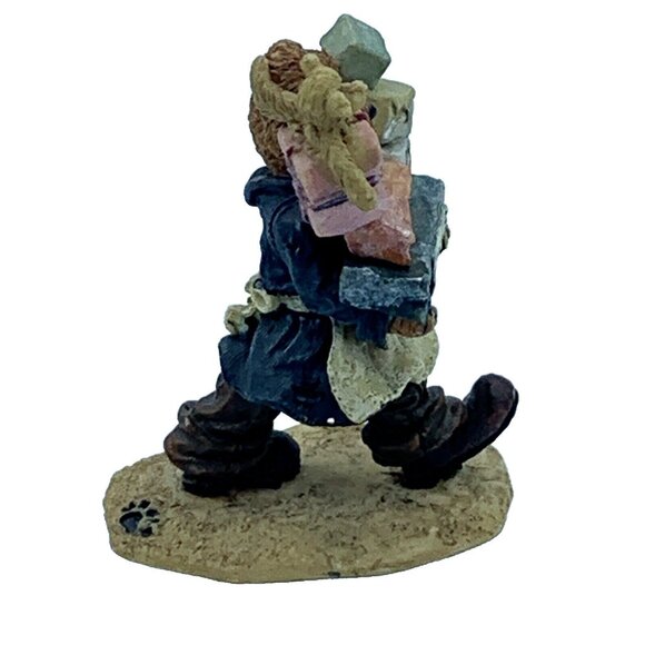 Boyds Town Village “Ted E. Bear with Junior” Figurine - 2000 - TBC Collectible - Picture 2 of 5